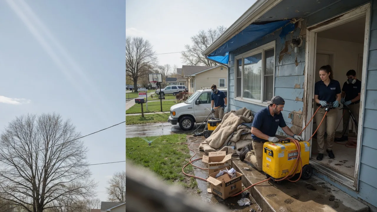 Basement Flood Cleanup in Carrollton, MO near me